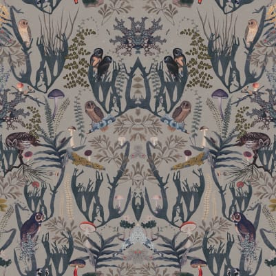 The Swedish Forest Mini, Blue pattern image