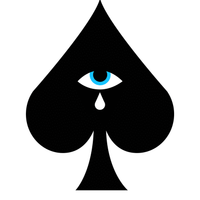 Ace Of Spades Black  pattern image