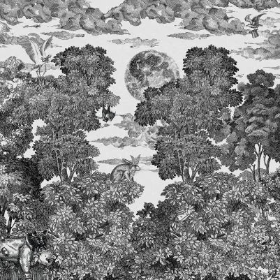 Bellewood Under The Moon, Graphite pattern image