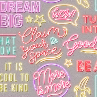 Neon Vibes, Concrete pattern image