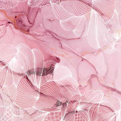 Opulence, Magenta pattern image