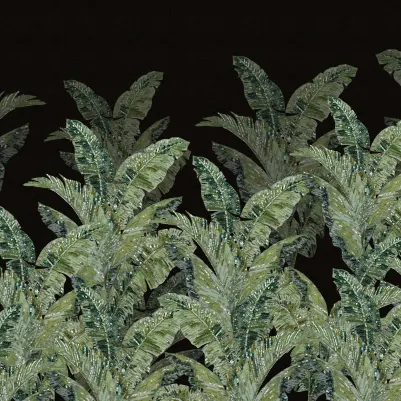 Jungle Pearl, Black pattern image