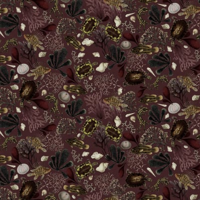 Ocean Life, Sunset pattern image
