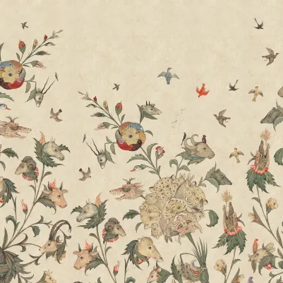 Quirky World, Day pattern image