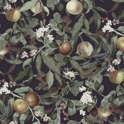 Peach Valley Bold, Midnight pattern image