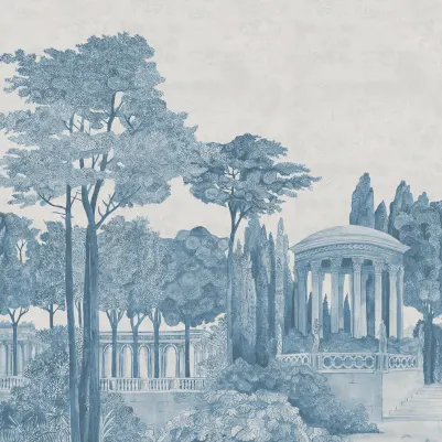 Chatsworth Park, Blue pattern image