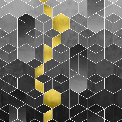 Gradient Geometry, Graphite pattern image