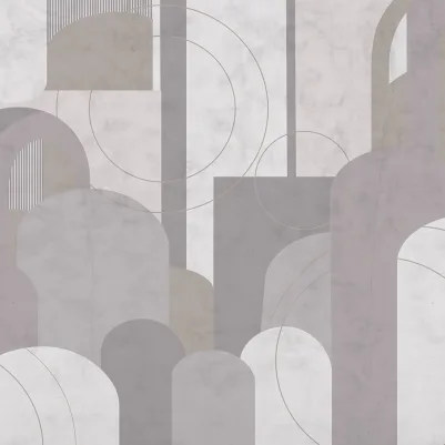 Lovely Arches, Gray pattern image