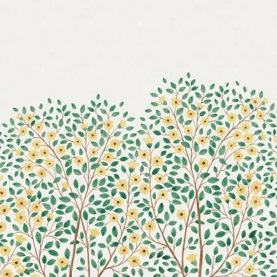 Blossom Tree, Yellow pattern image