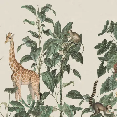 Wildlife stroll, Yellow pattern image