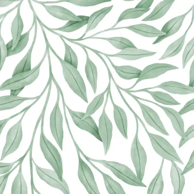 Giant Leaves, Light Green pattern image