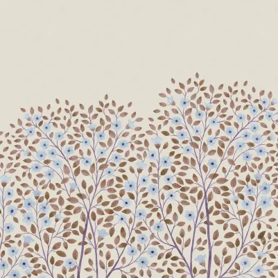 Blossom Tree, Beige pattern image