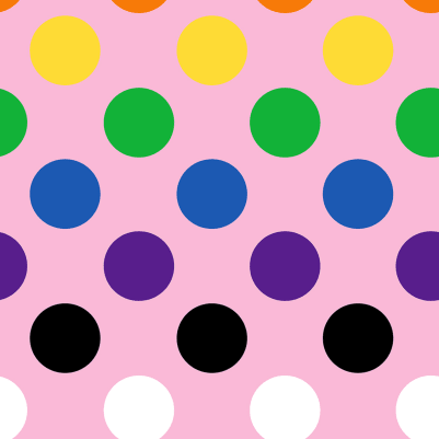 Big Dots, Happy Pink pattern image