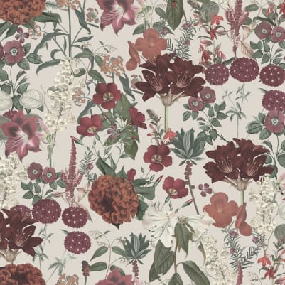 Wintergarden, White pattern image