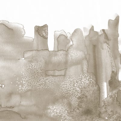 Watercolor City, Beige pattern image