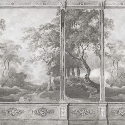Woodland Panels, Gray pattern image