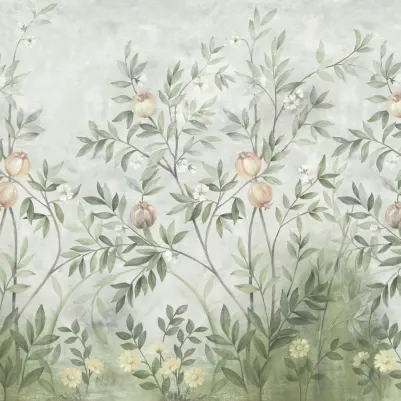 Pome Greenery, Summer Green pattern image