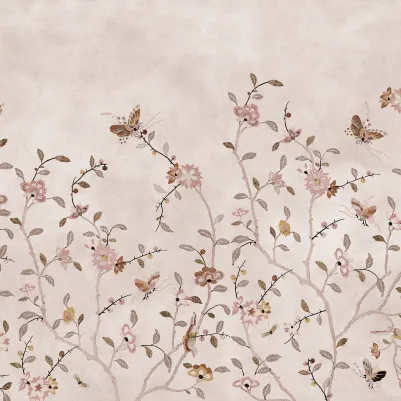 Whispering Petals, Pink pattern image