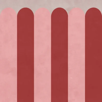 Circus Stripes, Raspberry pattern image