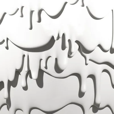 Dripping, Milky pattern image
