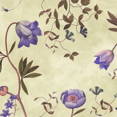 Romantic Garden, Lilac pattern image