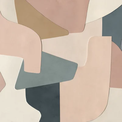Serene Layers, Pastel pattern image