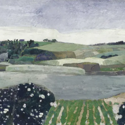 Haystacks in Brittany, Soft pattern image