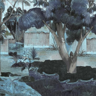 The Large Tree, Blue pattern image