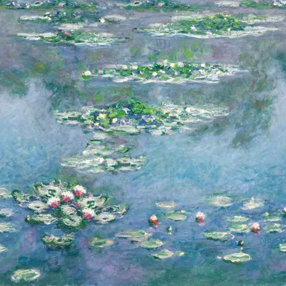 Water Lilies by Claude Monet pattern image