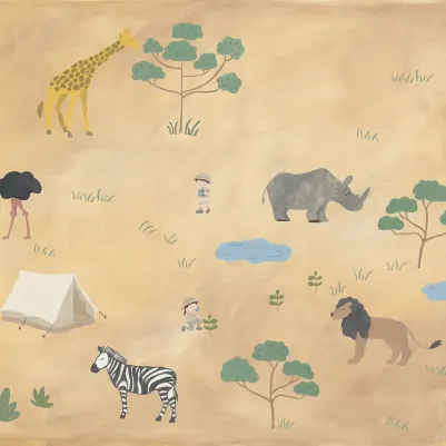 Animal Safari, Sand pattern image