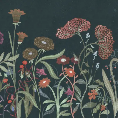 Summerfield, Dark Green pattern image