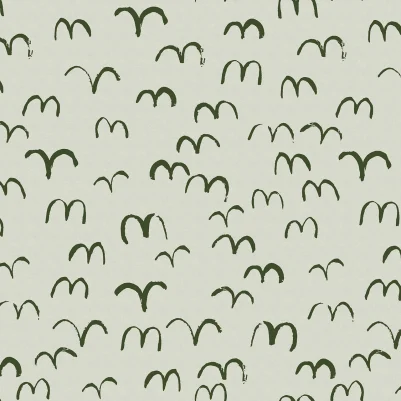 Bird, Green pattern image