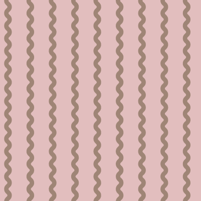 Wobbly Stripe, Soft Pink pattern image