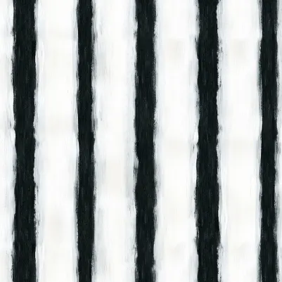 Painted Stripes, Black & White pattern image