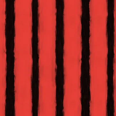 Painted Stripes, Red pattern image
