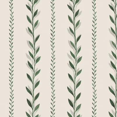 Bayleaf Stripe, Green pattern image