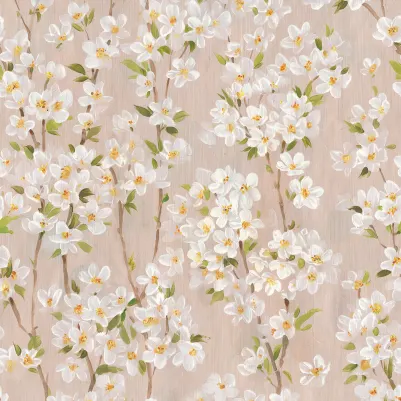Cherry Blossom Tree, Pink pattern image