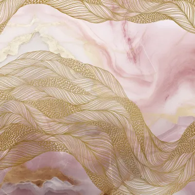 Opulence Flow, Pink Marble pattern image