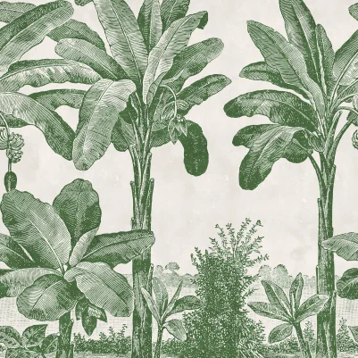 Timeless Tropics, Green pattern image