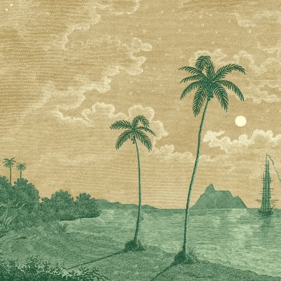 Palm Beach, Yellow pattern image