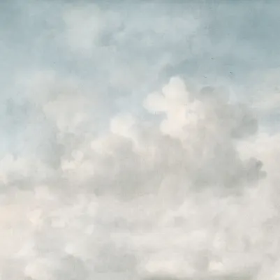 Vintage Clouds, Blue pattern image