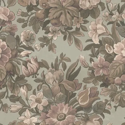 Majestic Vintage Garden, Dusty Pink pattern image