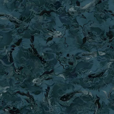 Atlantis Fish, Dark pattern image