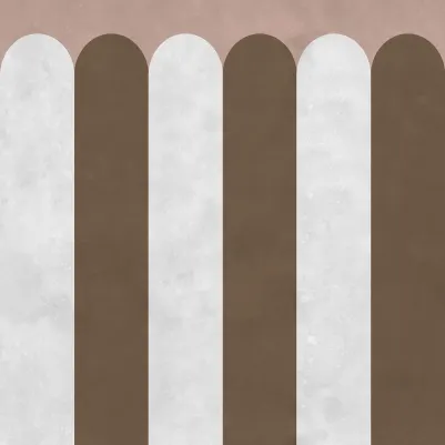 Circus Stripes, Chocolate pattern image