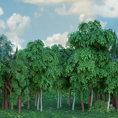 Gaming Woods, Summer pattern image