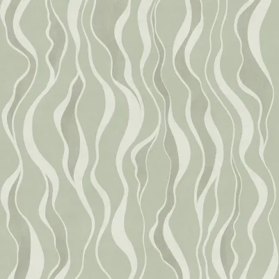 Gentle Lines, Green pattern image