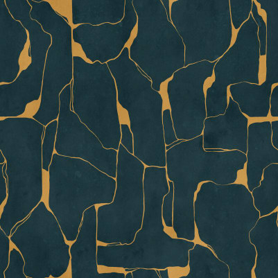 Linear Flow, Blue pattern image