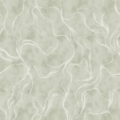 Soft Curve, Green pattern image
