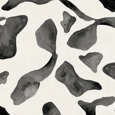 Abstract Motifs, Black & White pattern image