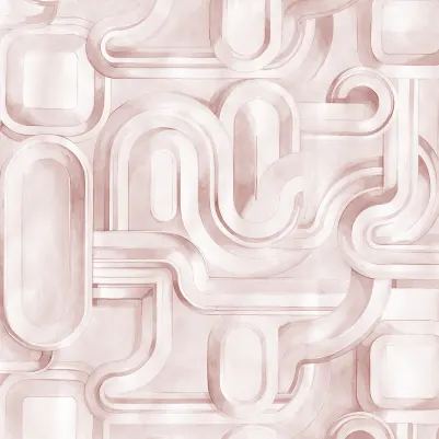 Abstract Path, Pink pattern image
